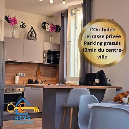 Apartament L'Orchidee, Proche De La Gare Avec Clim Et Terrasse Narbona Zewnętrze zdjęcie