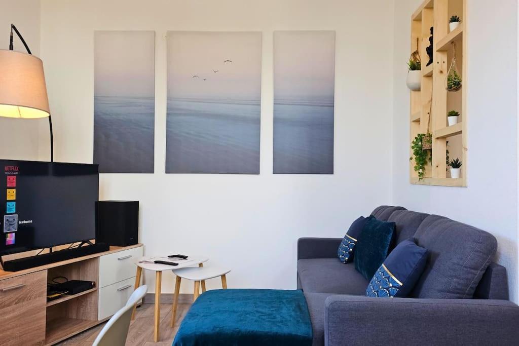 Apartament L'Orchidee, Proche De La Gare Avec Clim Et Terrasse Narbona Zewnętrze zdjęcie